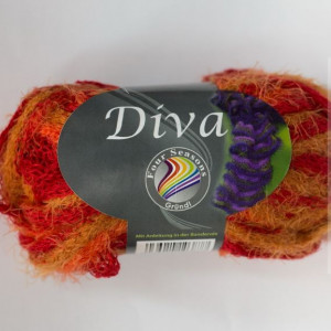 Fir de tricotat sau crosetat - Fire pretricotat esarfa GRUNDL DIVA DEGRADE 01