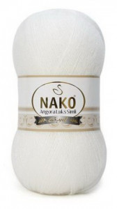 Fir de tricotat sau crosetat - Fire tip mohair acril NAKO ANGORA LUKS SIMLI COD 208