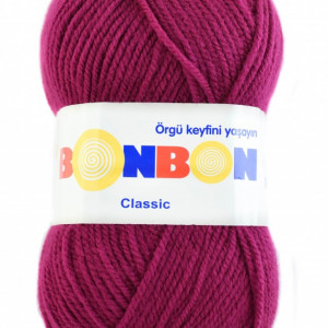 Fir de tricotat sau crosetat - Fire tip mohair din acril BONBON CLASIC 98403