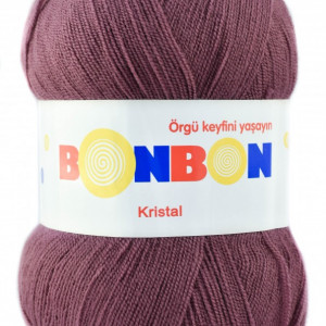Fir de tricotat sau crosetat - Fire tip mohair din acril BONBON KRISTAL 98303