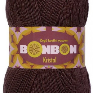 Fir de tricotat sau crosetat - Fire tip mohair din acril BONBON KRISTAL MARO 98219