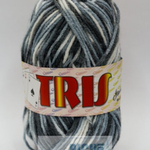 Fir de tricotat sau crosetat - Fire tip mohair din acril CANGURO - TRIS IMPRIMAT DEGRADE 358
