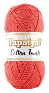 Fir de tricotat sau crosetat - Fire tip mohair din acril Kamgarn Papatya Cotton Touch COD 1080