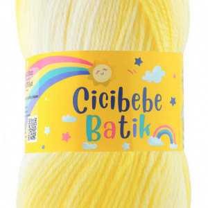 Fir de tricotat sau crosetat - Fire tip mohair din acril Kamgarn Cicibebe Batik degrade 14