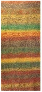 Fir de tricotat sau crosetat - Fire tip mohair din acril NAKO HERCAI DEGRADE 7252 - Img 2