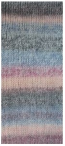 Fir de tricotat sau crosetat - Fire tip mohair din acril NAKO HERCAI DEGRADE 28237 - Img 2