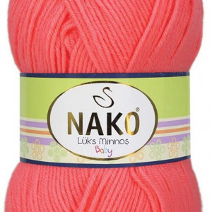 Fir de tricotat sau crosetat - Fire tip mohair din acril NAKO LUKS MINNOS 11157