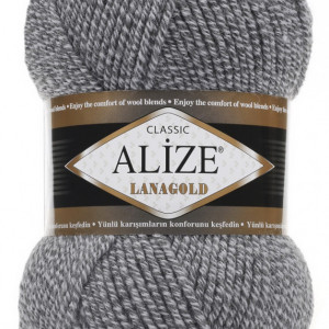 Fir de tricotat sau crosetat - Fire tip mohair din lana 49% si acril 51% Alize Lanagold DUE 651