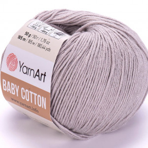 Fir de tricotat sau crosetat - Fire YARNART BABY COTTON COD 406