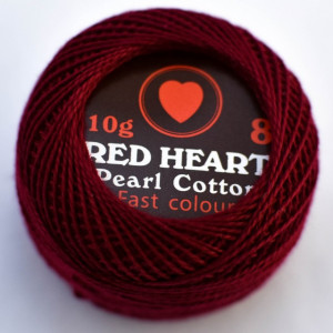 Cotton perle RED HEART cod 1005
