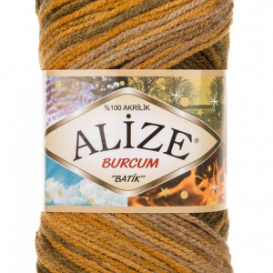 Fir de tricotat sau crosetat - Fir ACRILIC ALIZE BURCUM BATIK DEGRADE 5850