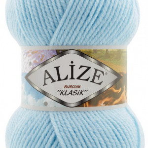 Fir de tricotat sau crosetat - Fir ACRILIC ALIZE BURCUM KLASIK BLEO 183