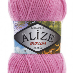 Fir de tricotat sau crosetat - Fir ACRILIC ALIZE BURCUM KLASIK ROZ 178