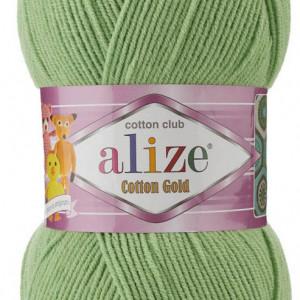 Fir de tricotat sau crosetat - Fir ALIZE COTTON GOLD VERDE 103