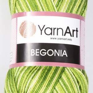 Fir de tricotat sau crosetat - Fir BUMBAC 100% YARNART BEGONIA MELANGE COD 188