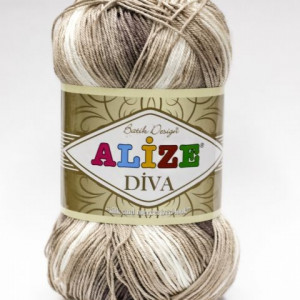 Fir de tricotat sau crosetat - Fir microfibra ALIZE DIVA BATIK DEGRADE 1815