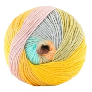 Fir de tricotat sau crosetat - Fir microfibra PAPATYA SUNDAE BATIK DEGRADE 04 - Img 2