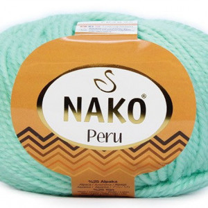 Fir de tricotat sau crosetat - Fire din amestec alpaca, lana si acril Nako Peru - VERNIL COD 1618