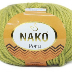 Fir de tricotat sau crosetat - Fire din amestec alpaca, lana si acril Nako Peru - VERNIL COD 6824