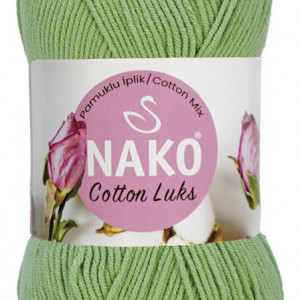 Fir de tricotat sau crosetat - Fire NAKO COTTON LUKS VERNIL 97578