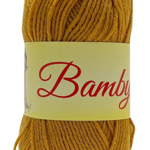 Fir de tricotat sau crosetat - Fire tip mohair din acril CANGURO - BAMBY BEJ 1127