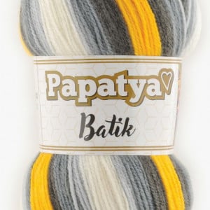 Fir de tricotat sau crosetat - Fire tip mohair din acril Kamgarn Papatya Batik degrade 45