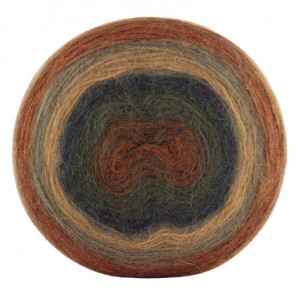 Fir de tricotat sau crosetat - Fire tip mohair din acril Kamgarn Papatya Angora Cake COD 607