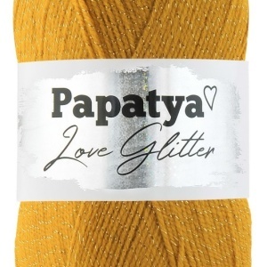 Fir de tricotat sau crosetat - Fire tip mohair din acril Kamgarn Papatya Love Glitter COD 8750