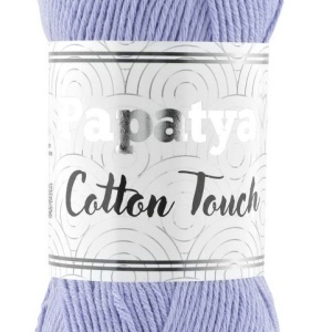 Fir de tricotat sau crosetat - Fire tip mohair din acril Kamgarn Papatya Cotton Touch LILA COD 330