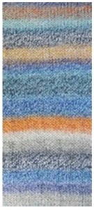Fir de tricotat sau crosetat - Fire tip mohair din acril NAKO HERCAI DEGRADE 28238 - Img 2