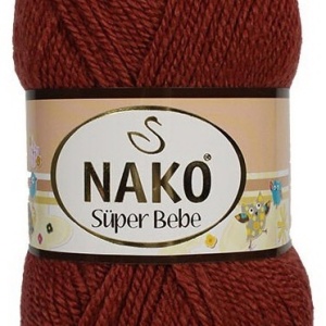 Fir de tricotat sau crosetat - Fire tip mohair din acril Nako SUPER BEBE 13627