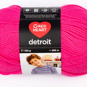Fir de tricotat sau crosetat - Fire tip mohair din acril RED HEART DETROIT 98319