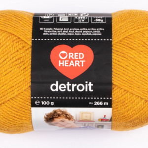 Fir de tricotat sau crosetat - Fire tip mohair din acril RED HEART DETROIT 98468