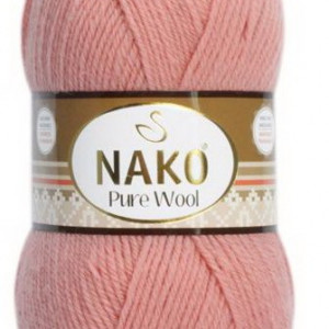 Fir de tricotat sau crosetat - Fire tip mohair din lana 100% Nako PURE WOOL 11948
