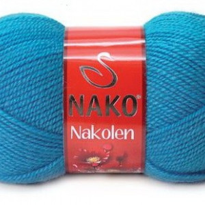 Fir de tricotat sau crosetat - Fire tip mohair din lana 50% si acril 50% Nakolen BLEO 5052
