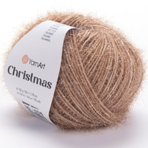 Fir de tricotat sau crosetat - Fire YARNART CHRISMAS BEJ COD 30