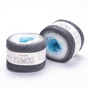 Fir de tricotat sau crosetat - Fire YARNART FLOWERS COD 251