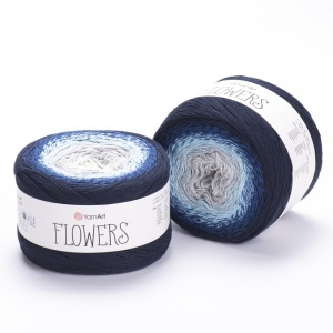 Fir de tricotat sau crosetat - Fire YARNART FLOWERS COD 261