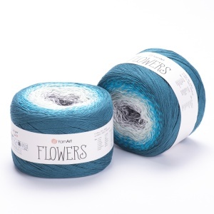 Fir de tricotat sau crosetat - Fire YARNART FLOWERS COD 289