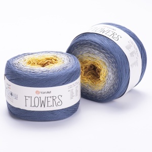Fir de tricotat sau crosetat - Fire YARNART FLOWERS COD 316