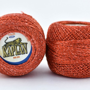 Fir de crosetat polyester + lurex KAPLAN 666 - Img 2