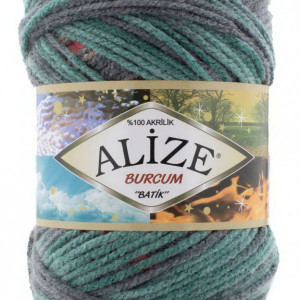 Fir de tricotat sau crosetat - Fir ACRILIC ALIZE BURCUM BATIK DEGRADE 7399