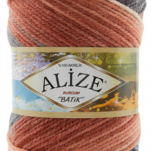 Fir de tricotat sau crosetat - Fir ACRILIC ALIZE BURCUM BATIK DEGRADE 7922