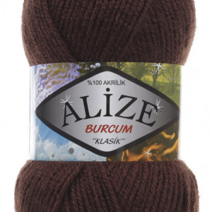 Fir de tricotat sau crosetat - Fir ACRILIC ALIZE BURCUM KLASIK MARO 493