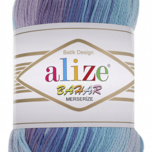 Fir de tricotat sau crosetat - Fir BUMBAC 100% ALIZE BAHAR BATIK 3673