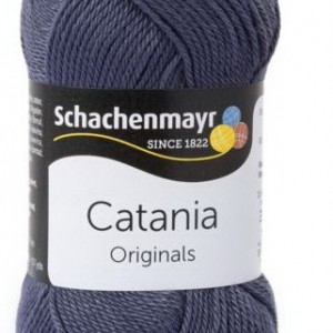 Fir de tricotat sau crosetat - Fir BUMBAC 100% MERCERIZAT CATANIA GRAPHIT 393