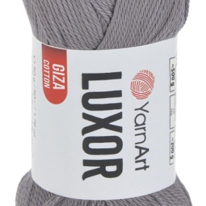 Fir de tricotat sau crosetat - Fir BUMBAC 100% MERCERIZAT YARNART LUXOR GRI COD 1234