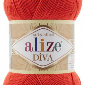 Fir de tricotat sau crosetat - Fir microfibra ALIZE DIVA 104