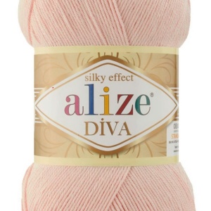 Fir de tricotat sau crosetat - Fir microfibra ALIZE DIVA FREZ 995