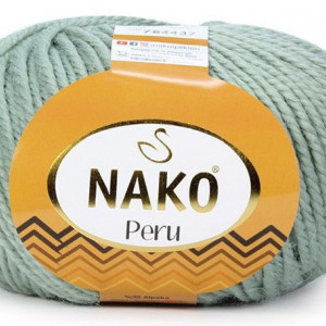 Fir de tricotat sau crosetat - Fire din amestec alpaca, lana si acril Nako Peru - VERNIL COD 292